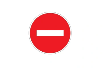 3.1 — Въезд запрещен (Кирпич, STOP)