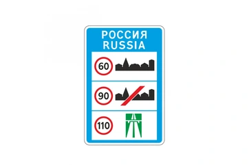 6.1 — Общие ограничения максимальной скорости